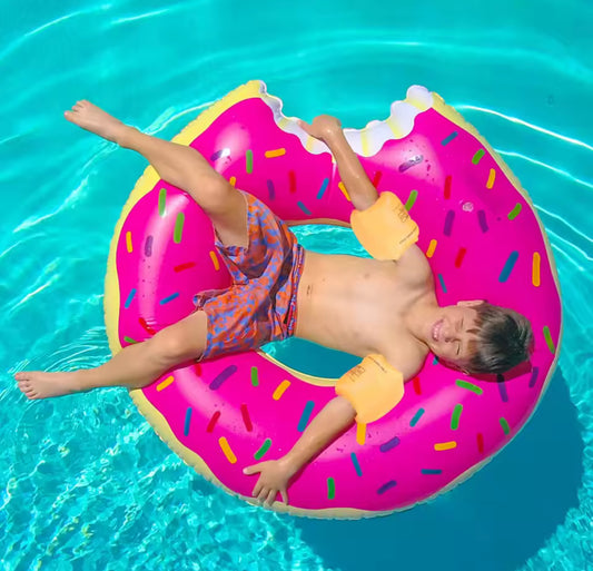 Inflatable Donut Swimming Floatie